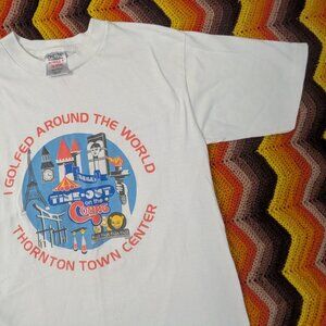 sz MED Vintage 90s Sega Times Out on the Court T-Shirt Thornton Town Center h136